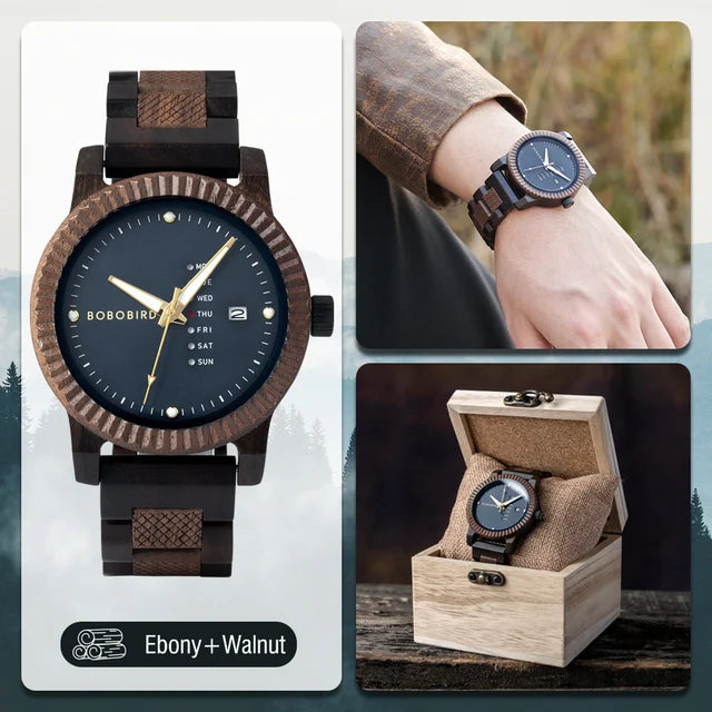 Men's Wooden Wristwatches