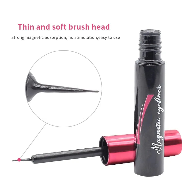 Magnetic Eyelashes False Lashes +Tools