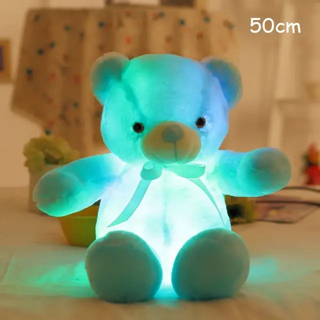 Big Light Up LED Teddy Bear Plush Toy - 50cm