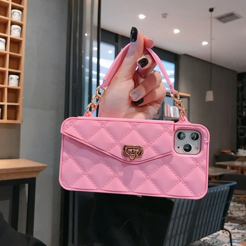 Handbag Purse Phone Cover Short Chain