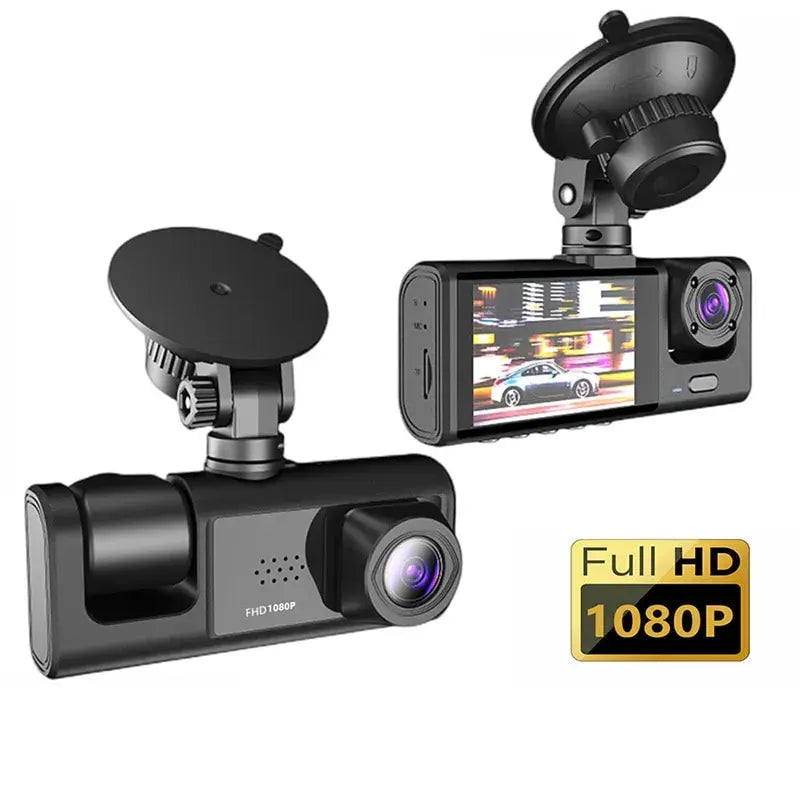 Dash Cam With Night Vision -3 camera system