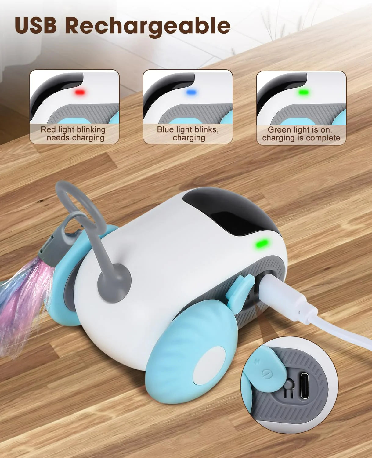 Electric remote-controlled Smart Cat and Dog Toy