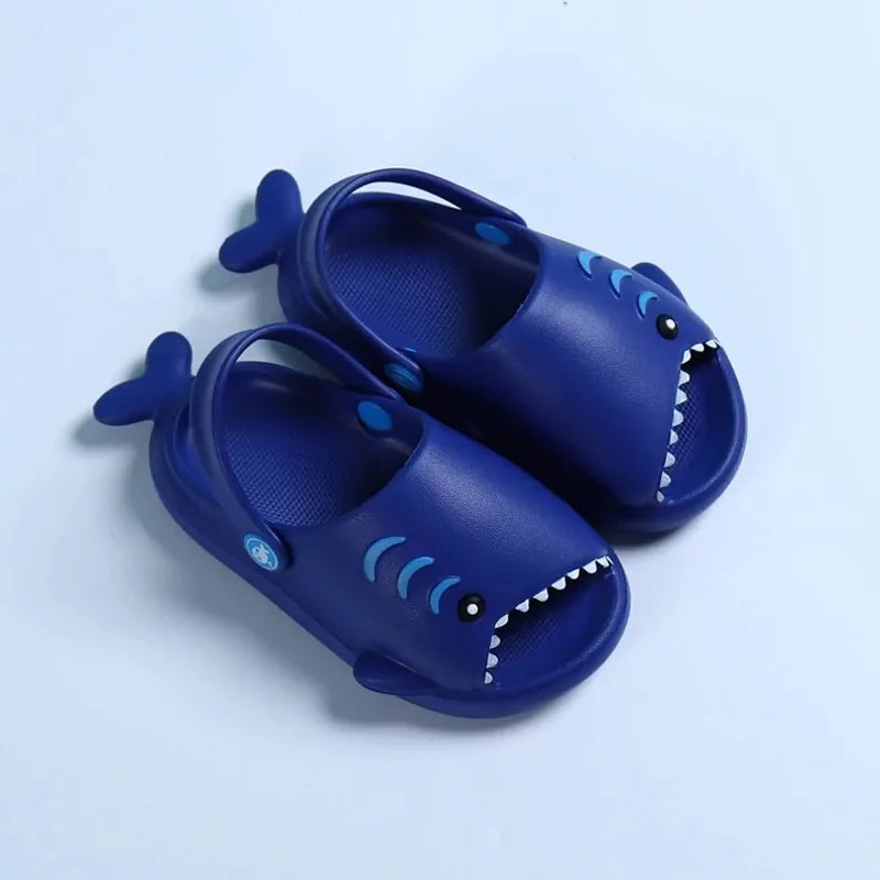 Trendy Kids Shark Clogs