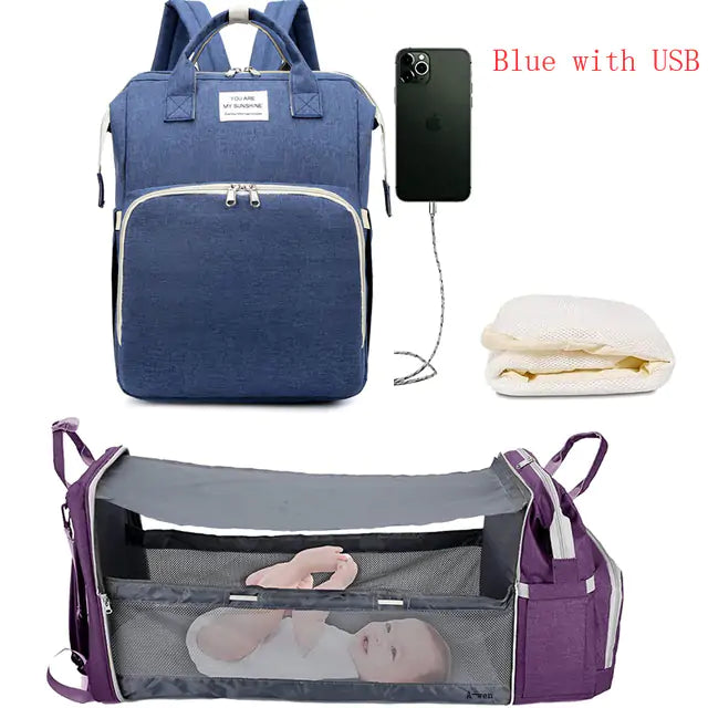 Portable Baby bag Bed