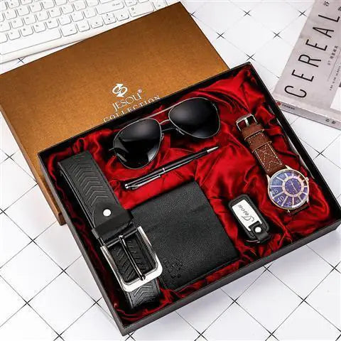 Essential Men's Accessories Gift Set