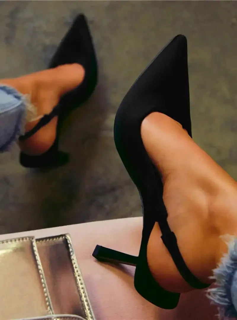 Comfortable Mid-Heel Pump