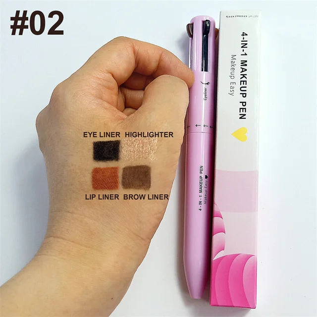 4 In 1 Face Makeup Pen Eyebrow