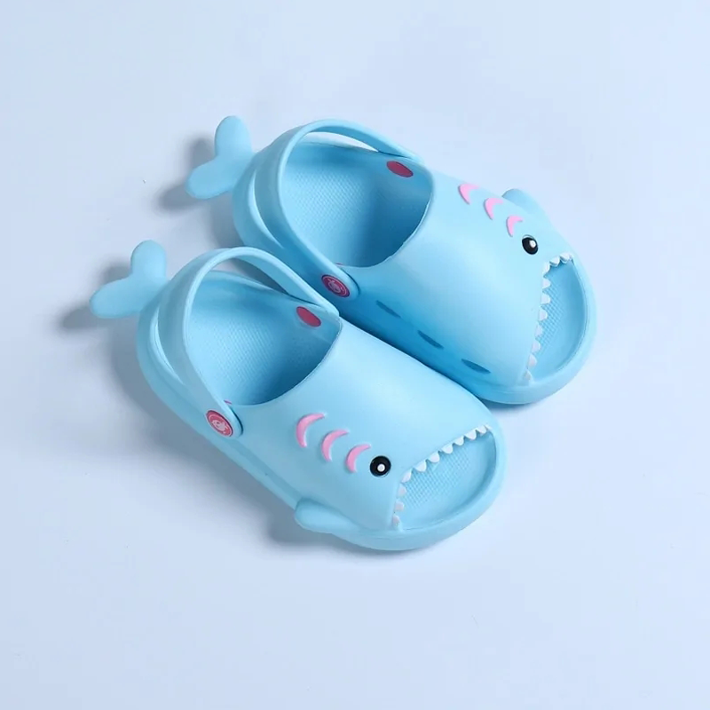 Trendy Kids Shark Clogs