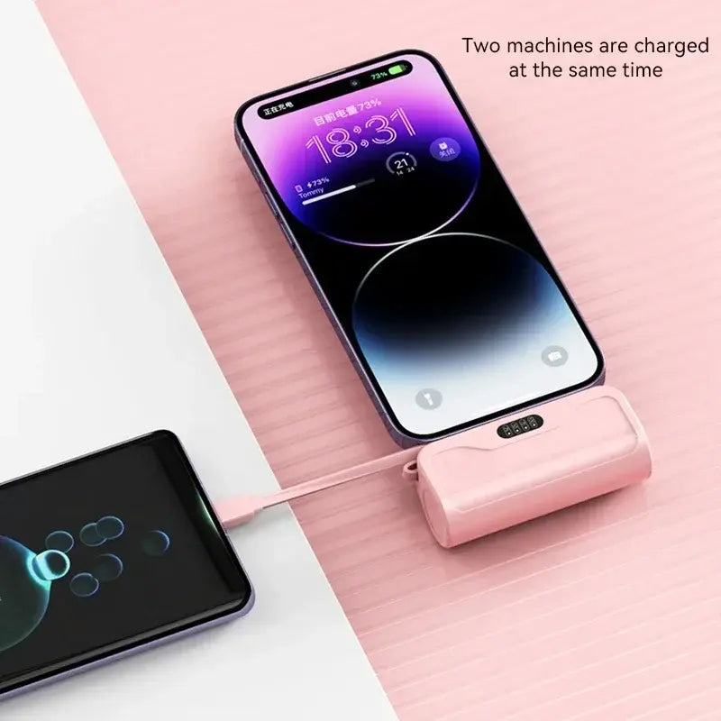 Mini Wireless Power Bank - Fast Charging (2 in 1)