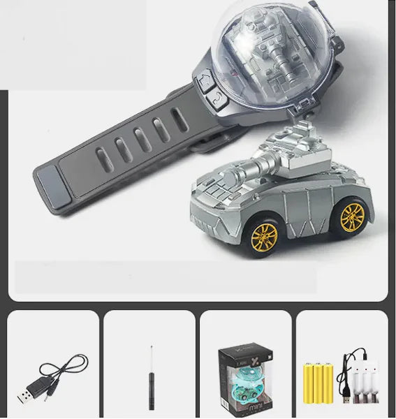 Alloy Watch Remote Control Car Boys Mini Tank