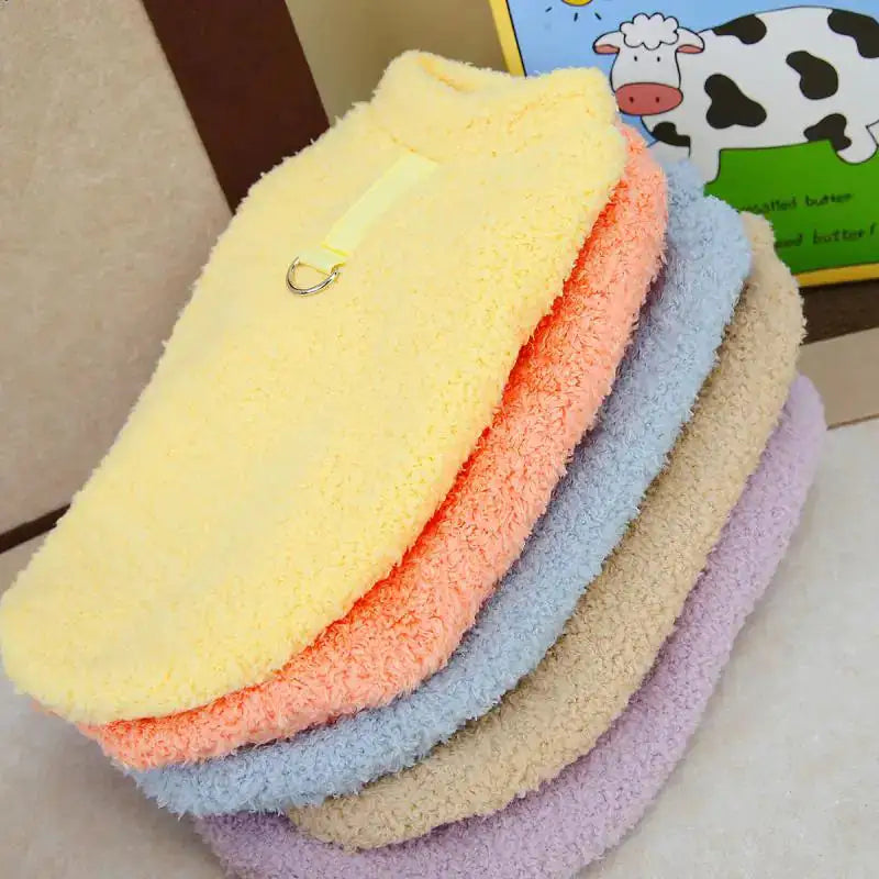 Plush Winter Sweater for Dogs