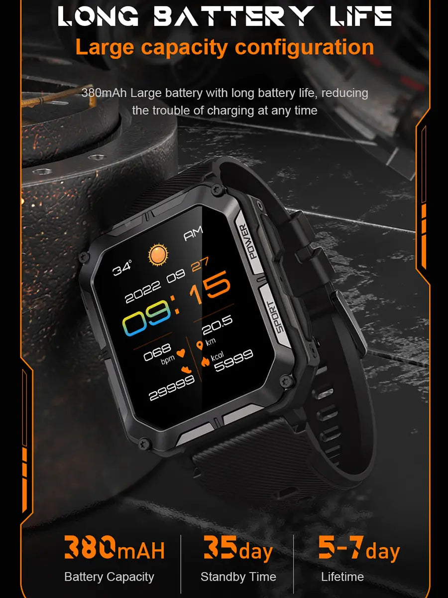 Smart Watch Sport Waterproof