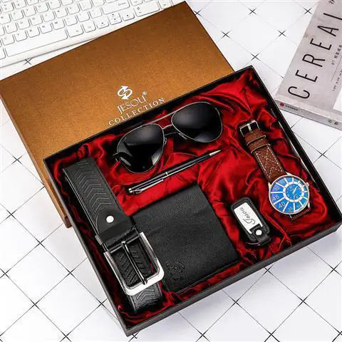 Essential Men's Accessories Gift Set