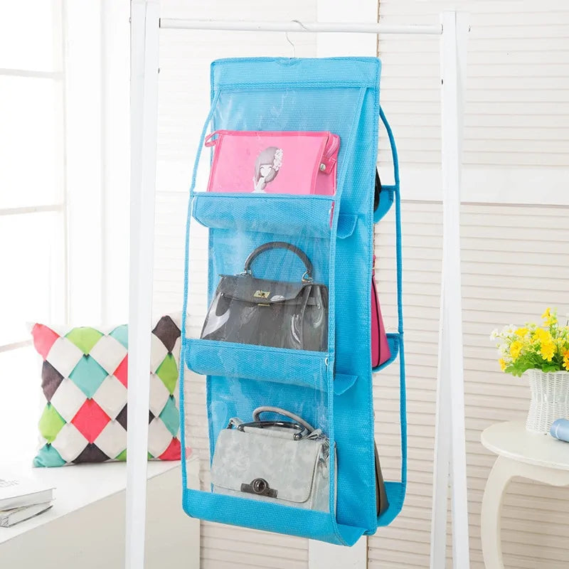 6-Pocket Handbag/purse Organizer