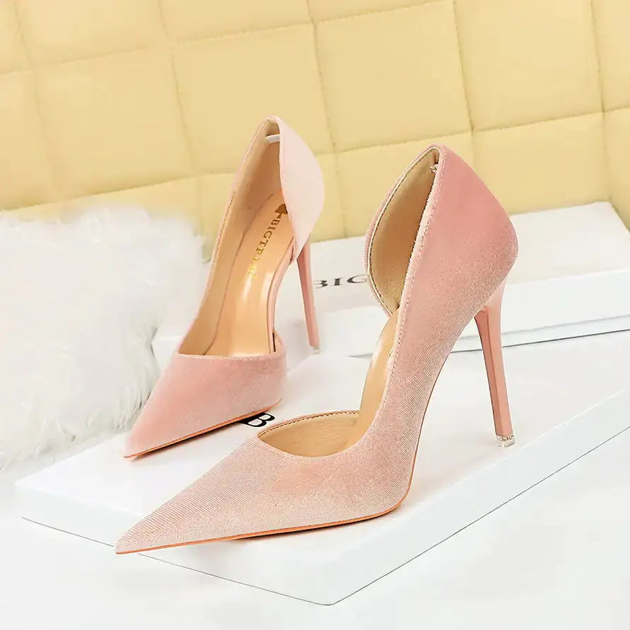 European And American Style Fashion Banquet High-heeled Shoes