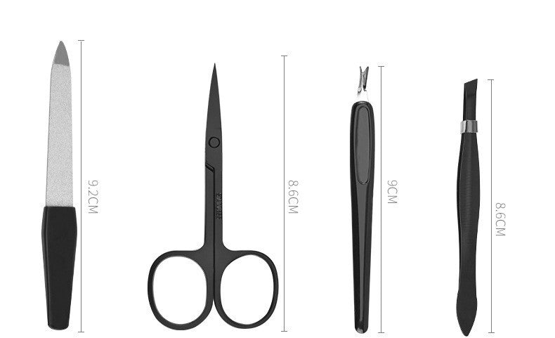 Stainless Steel Manicure And Beauty Tools Nail Clippers Set