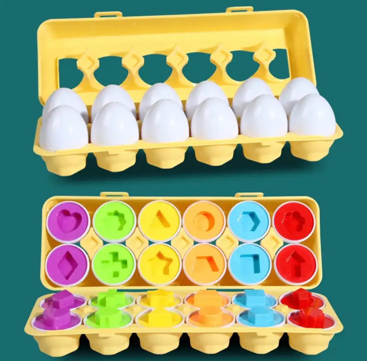 3D Egg Puzzles - Montessori Toy for Kids