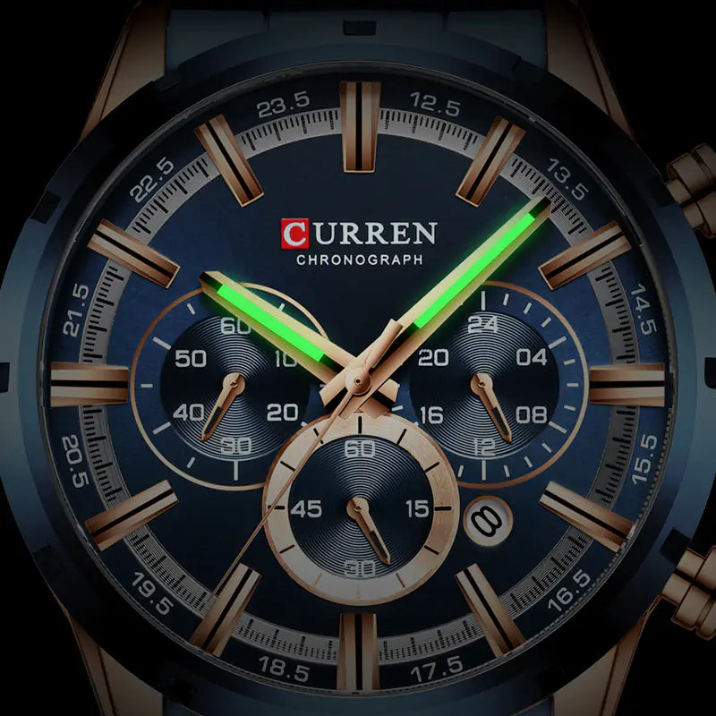 CURREN Quartz Watch - Waterproof