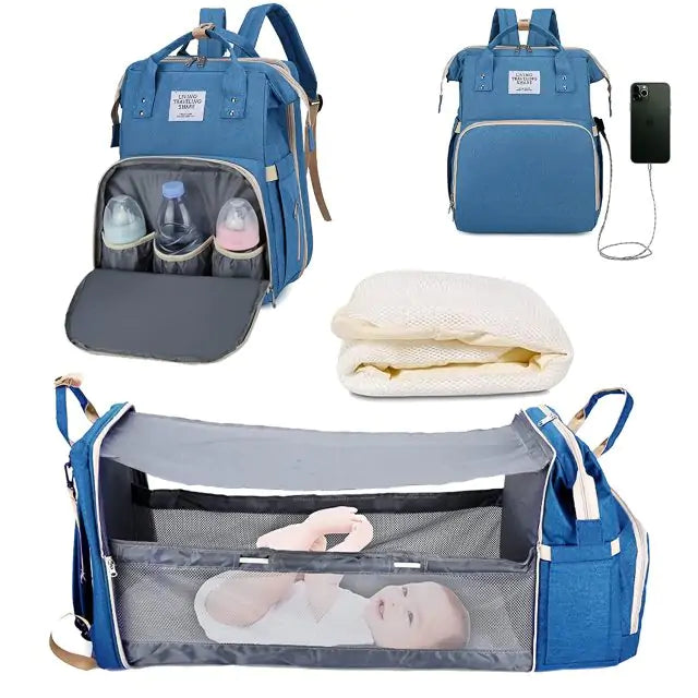 Portable Baby bag Bed