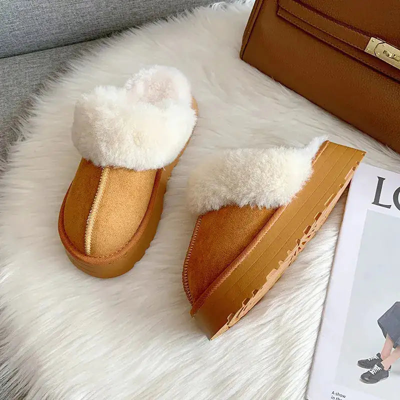 Fur Slippers for Women - Multiple colors & sizes