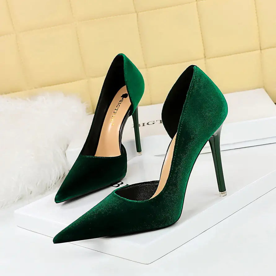 European And American Style Fashion Banquet High-heeled Shoes