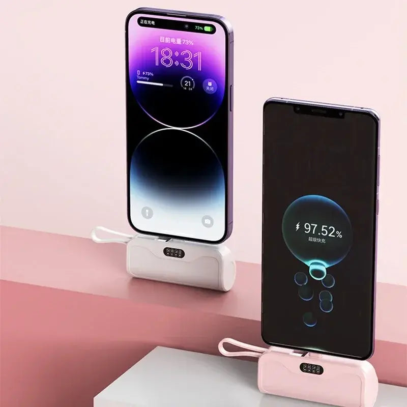 Mini Wireless Power Bank - Fast Charging (2 in 1)