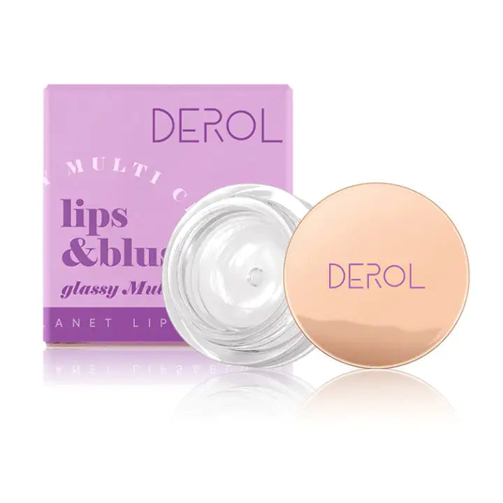 Derol Lips & Blush - Natural Color for Lips and Face - 3pcs