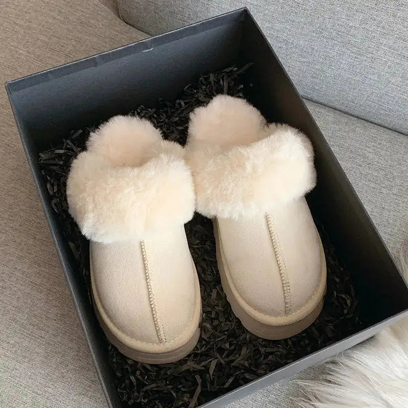 Fur Slippers for Women - Multiple colors & sizes