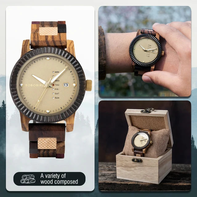 Men's Wooden Wristwatches