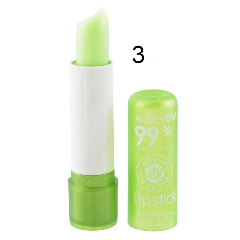 Natural Aloe Vera Temperature Color-Changing Lip Balm