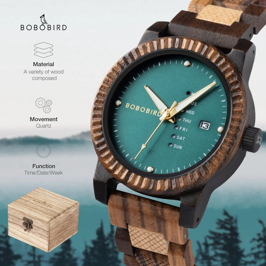 Men's Wooden Wristwatches