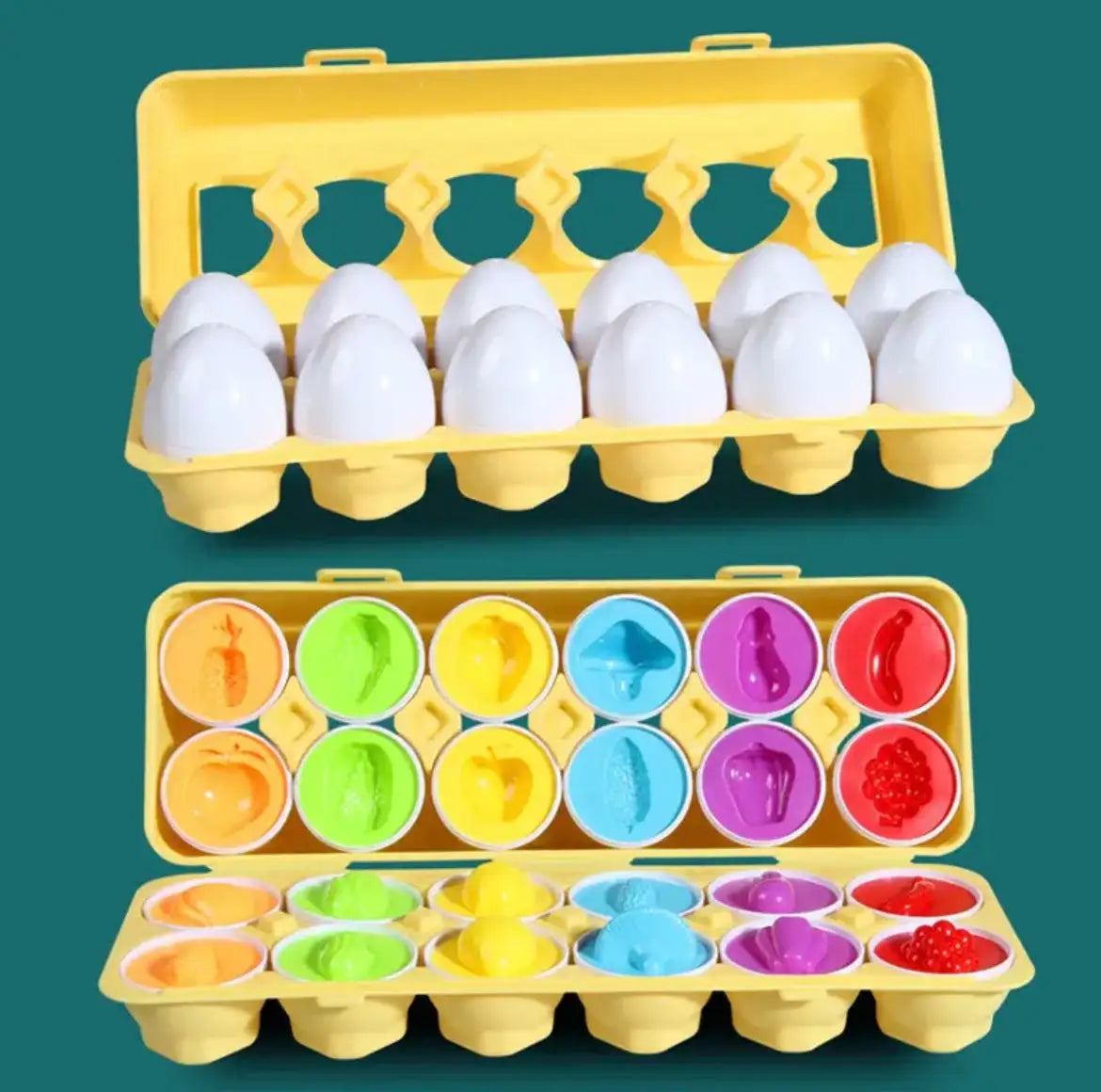 3D Egg Puzzles - Montessori Toy for Kids