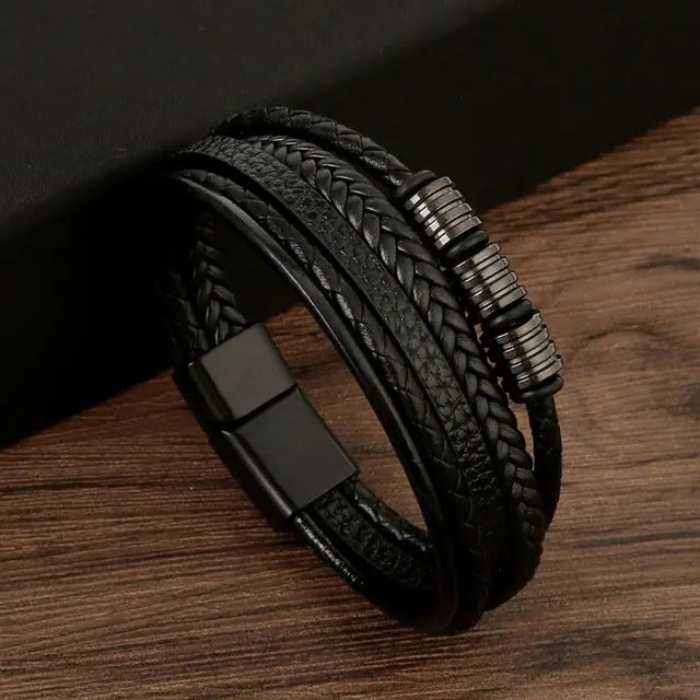 Men's Leather Bracelet