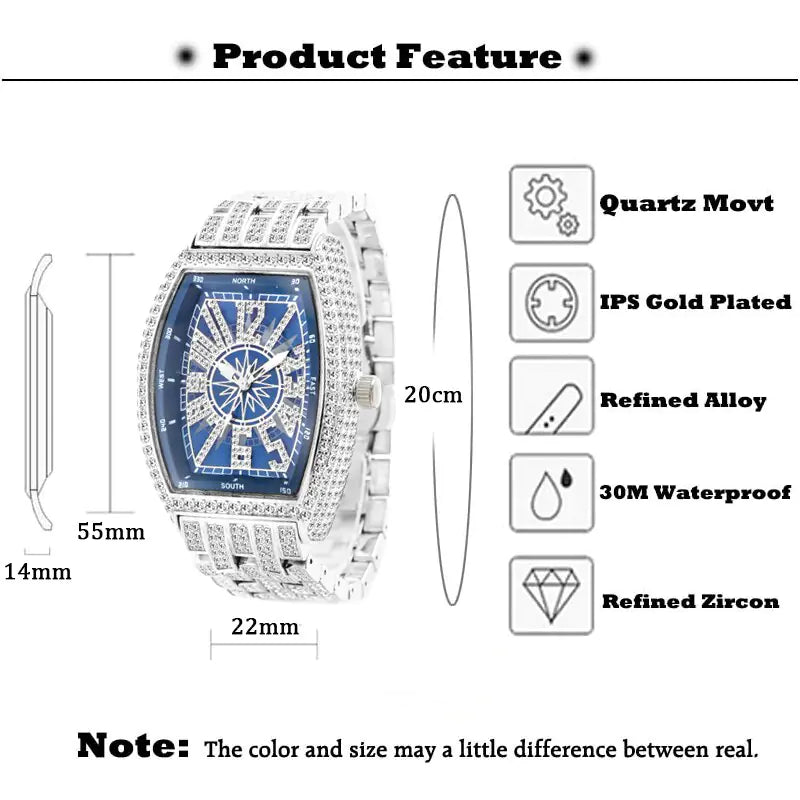 luxury Iced Out Watch