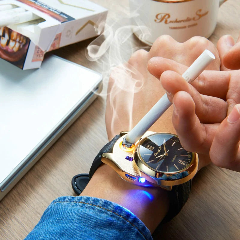 Premium Lighter Watch Rechargeable