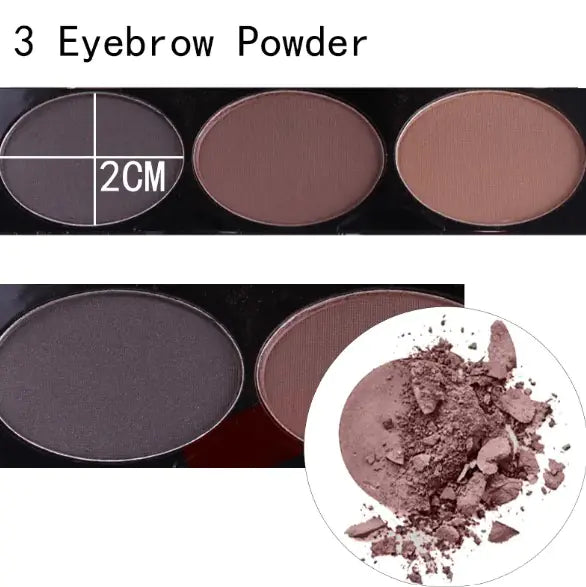 Eyeshadow Blush Eyebrow Makeup -MISS ROSE 144 Color Makeup Kit