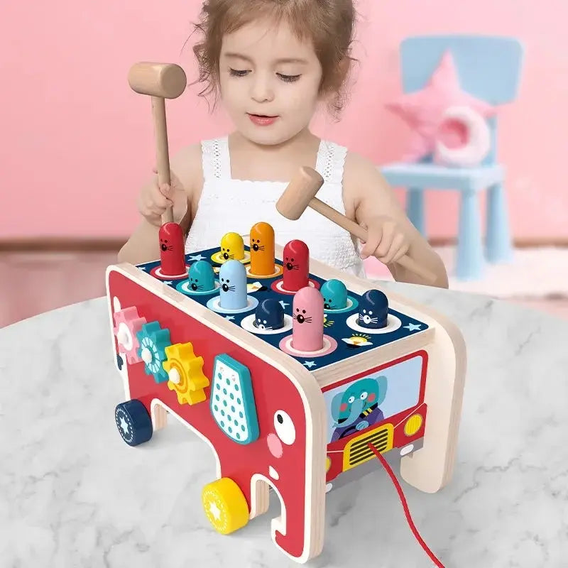 Wooden Hammer educational Toys For Kids