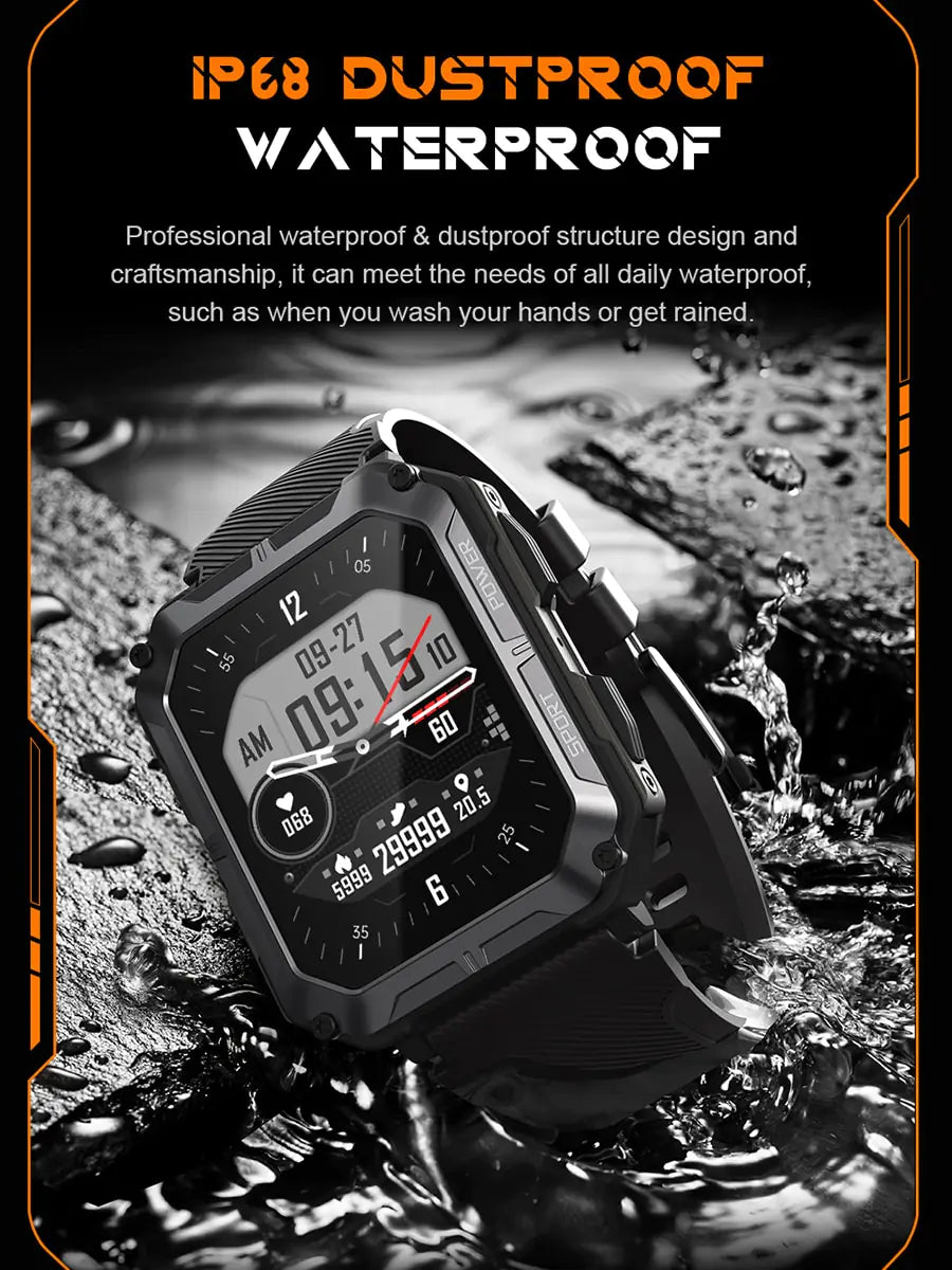 Smart Watch Sport Waterproof