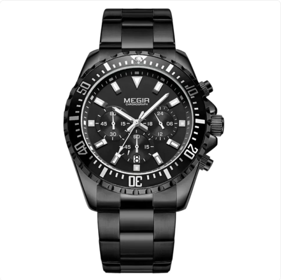 Versatile Multifunction Men's Watch - Waterproof