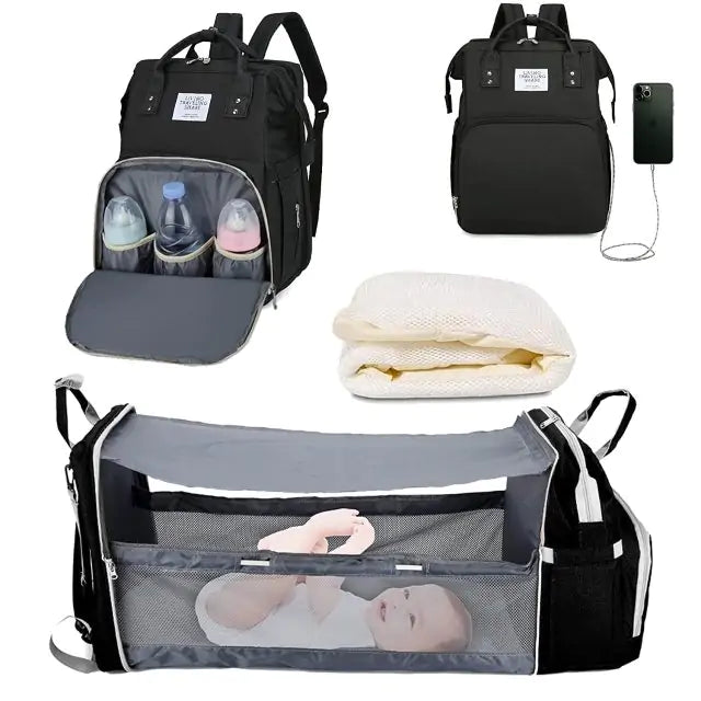 Portable Baby bag Bed