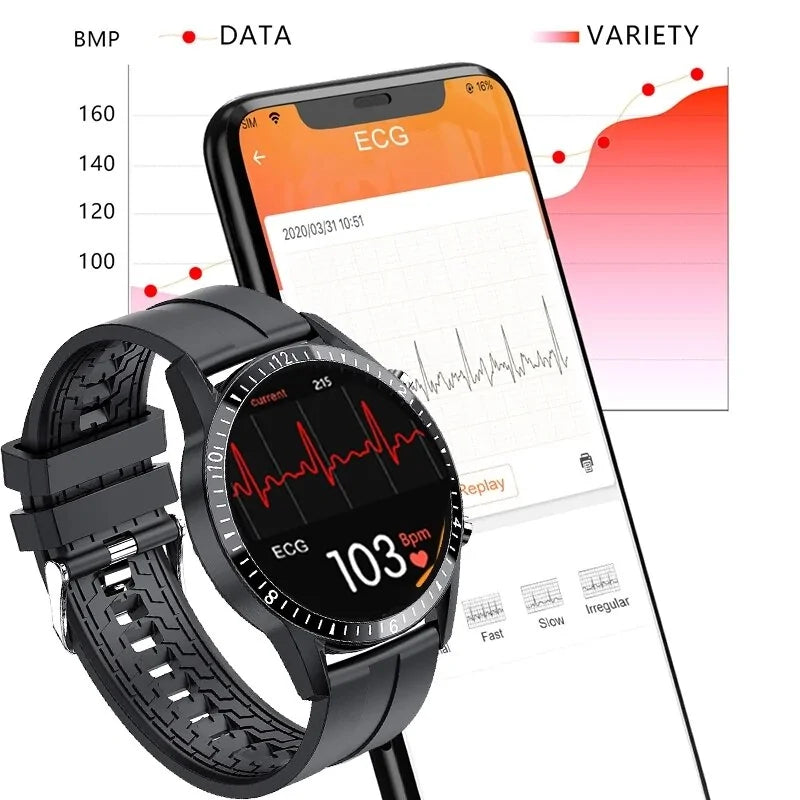 Smartwatch Health Monitor - Waterproof