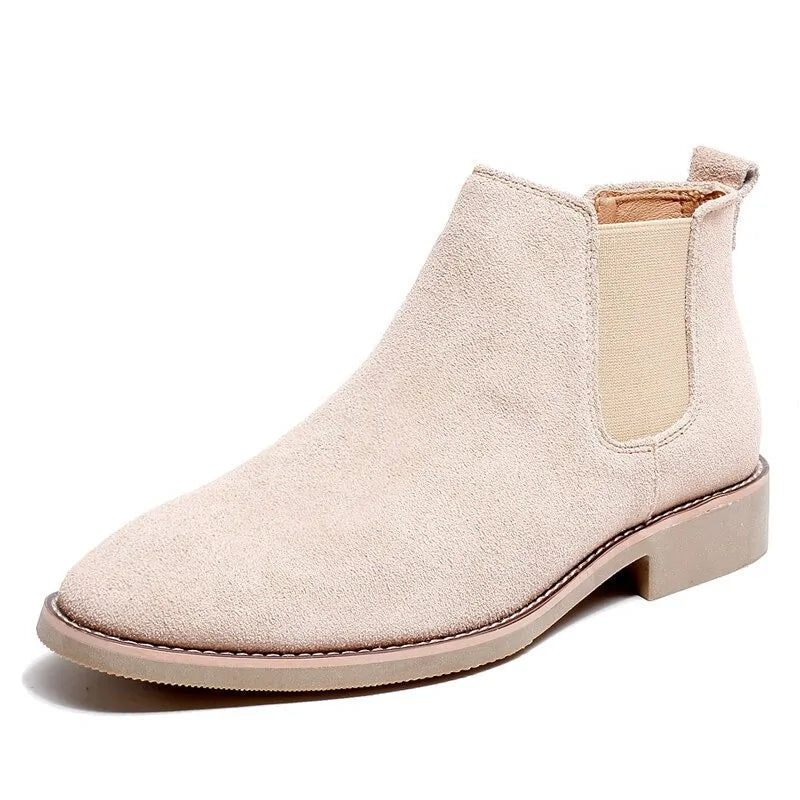 Men's Suede Chelsea Boots