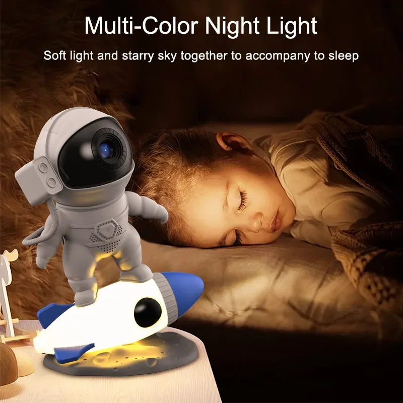 Astronaut Galaxy Projector Night Light