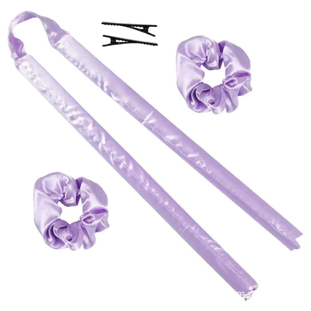 Headband Lazy Hair Curlers Hair Styling with Clip