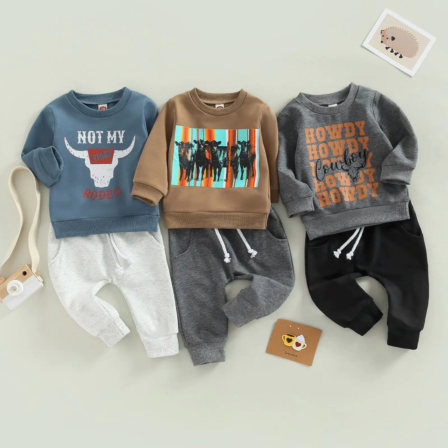 Kids Long Sleeve Sweatshirt with pant