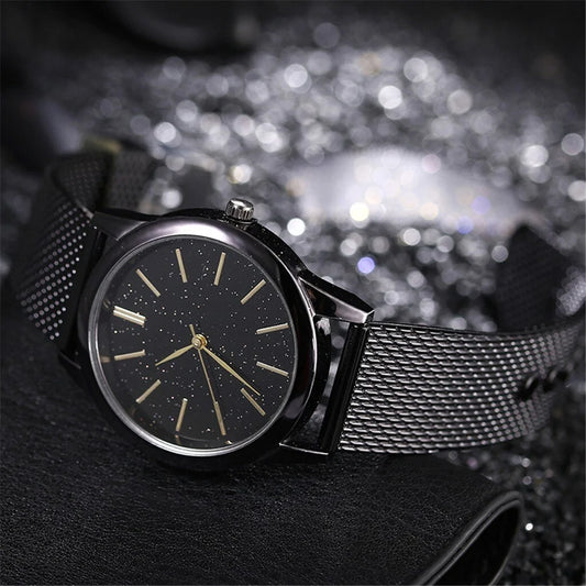 Starry Sky Star Embellishment Watch