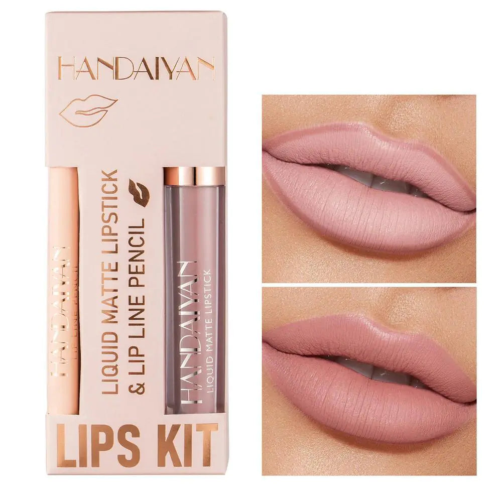 Matte Lipstick and Lip Liner set