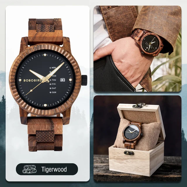 Men's Wooden Wristwatches