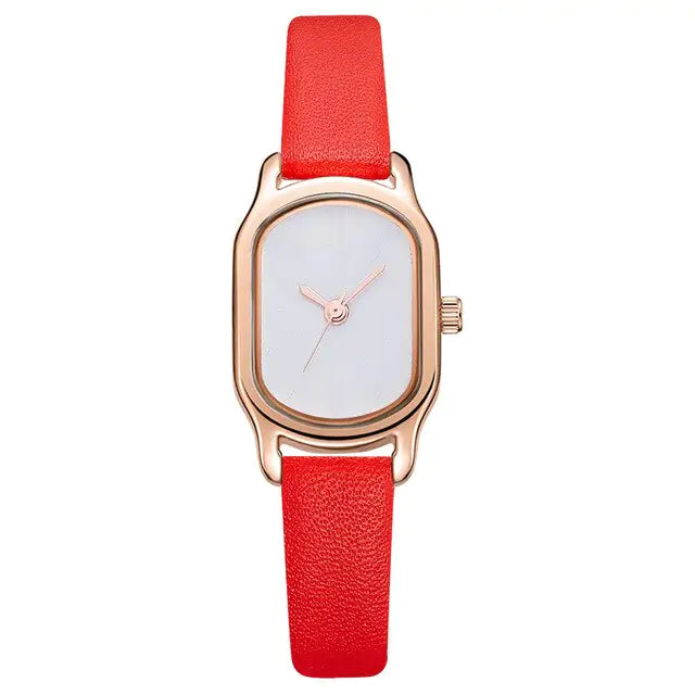 Oval Dial Retro Watch