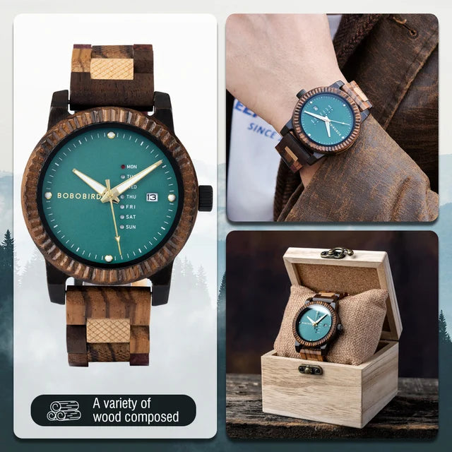 Men's Wooden Wristwatches